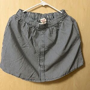 Mossimo Supply Co. Black and White Bubble Mini Skirt